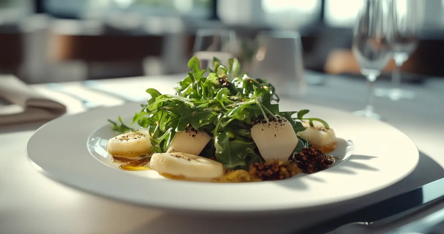 Sunchoke salad with lemon