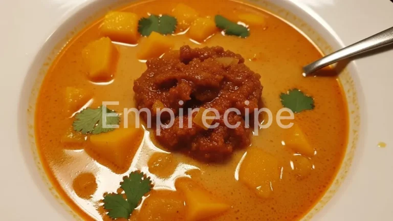 Thai Red Curry Squash Soup