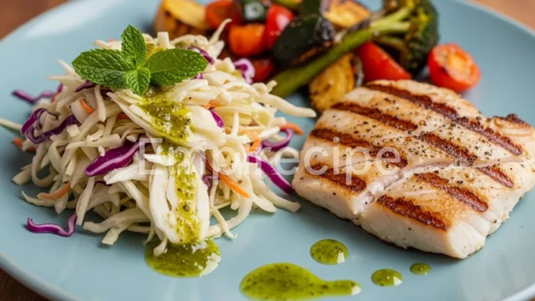 Fennel Slaw with Mint Vinaigrette