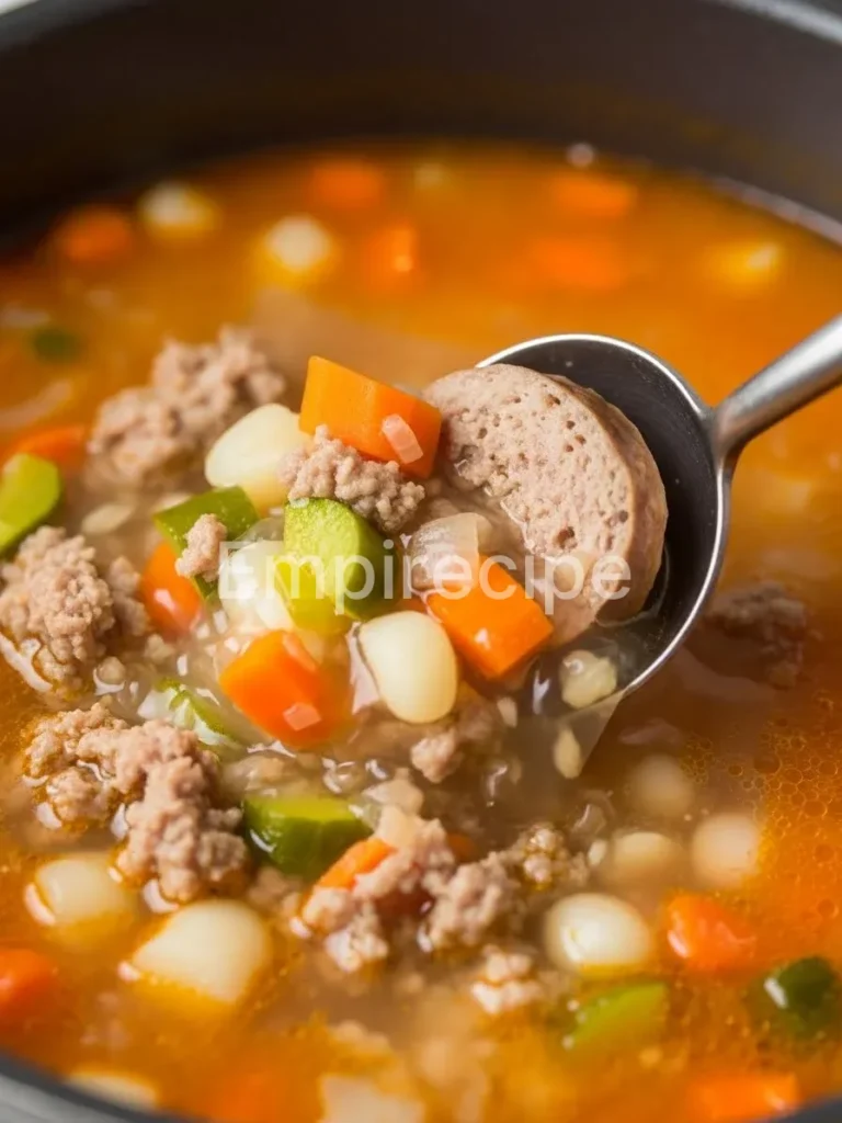 Italian Turkey Sausage Soup