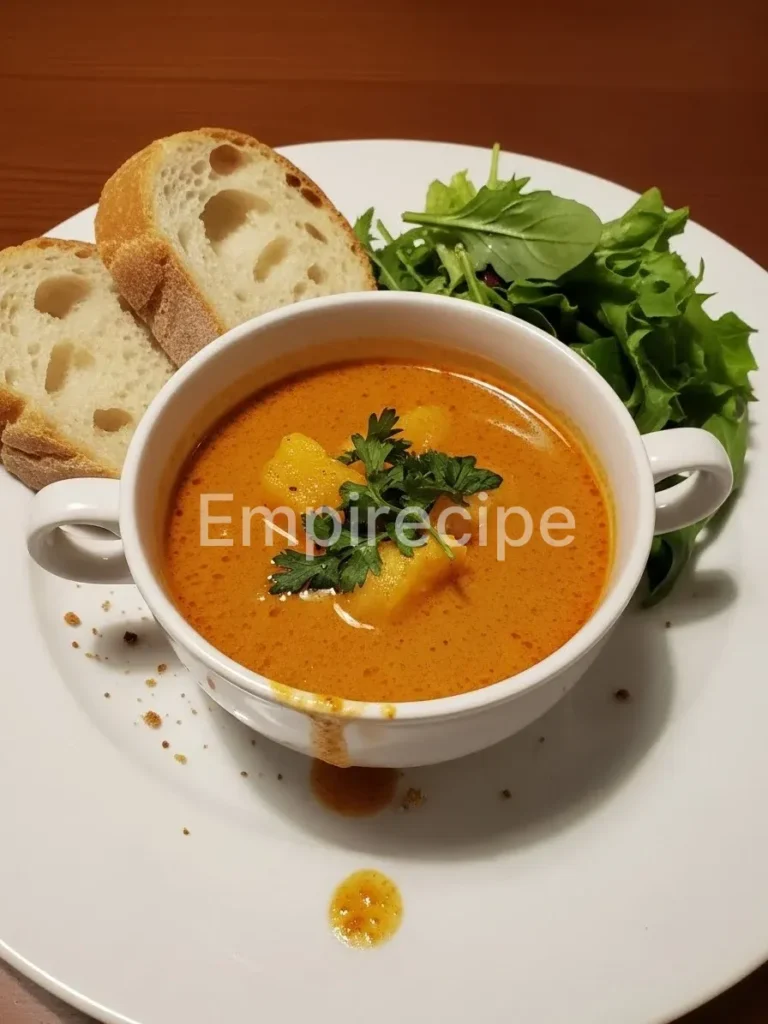 Thai Red Curry Squash Soup