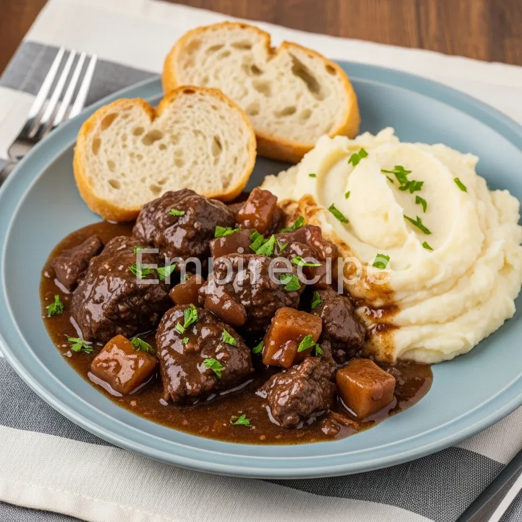 Slow Cooker Beef Bourguignon
