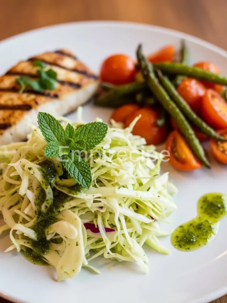 Fennel Slaw with Mint Vinaigrette
