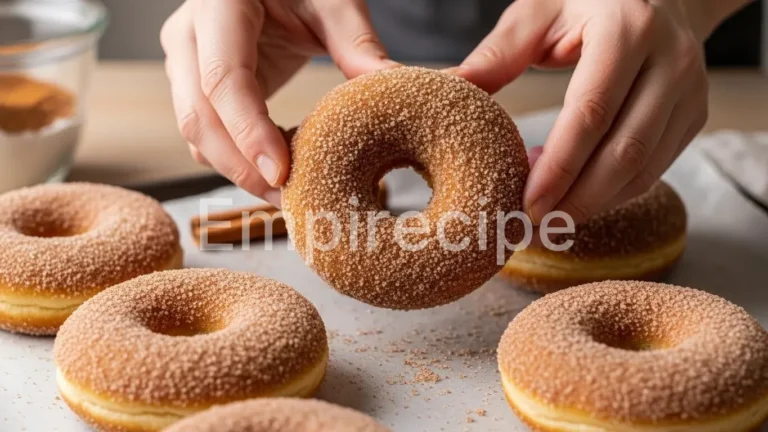 Baked Cinnamon Sugar Donuts