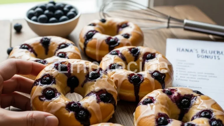 Blueberry Donuts