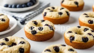 Old-Fashioned Blueberry Cake Donuts