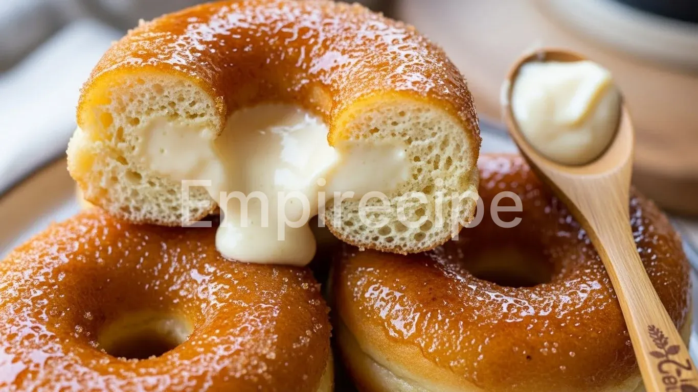 Homemade Crème Brûlée Donuts