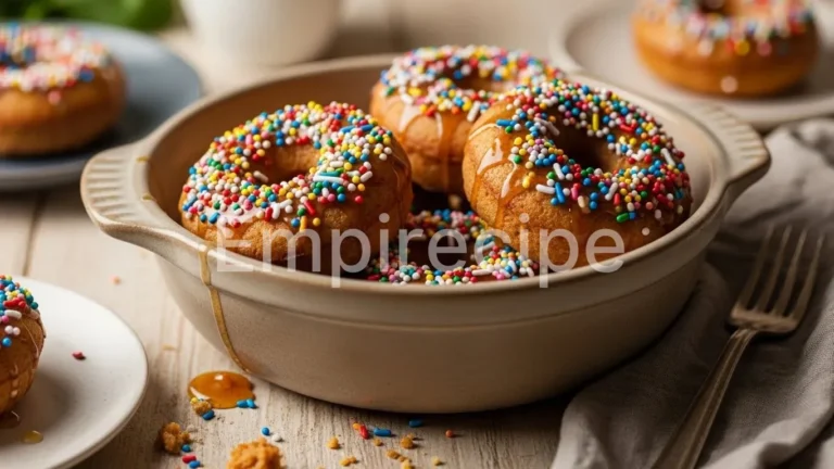 Baked Funfetti Donuts