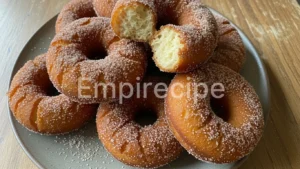 Fried Apple Cider Donuts