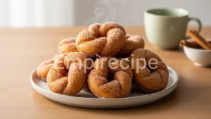 Korean Twisted Donuts (Kkwabaegi)