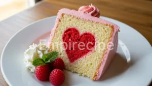 Hidden Heart Cake