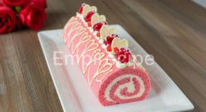 Valentine’s Day Roll Cake