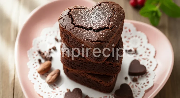 Heart Shaped Brownies