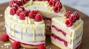 White Raspberry Love Cake