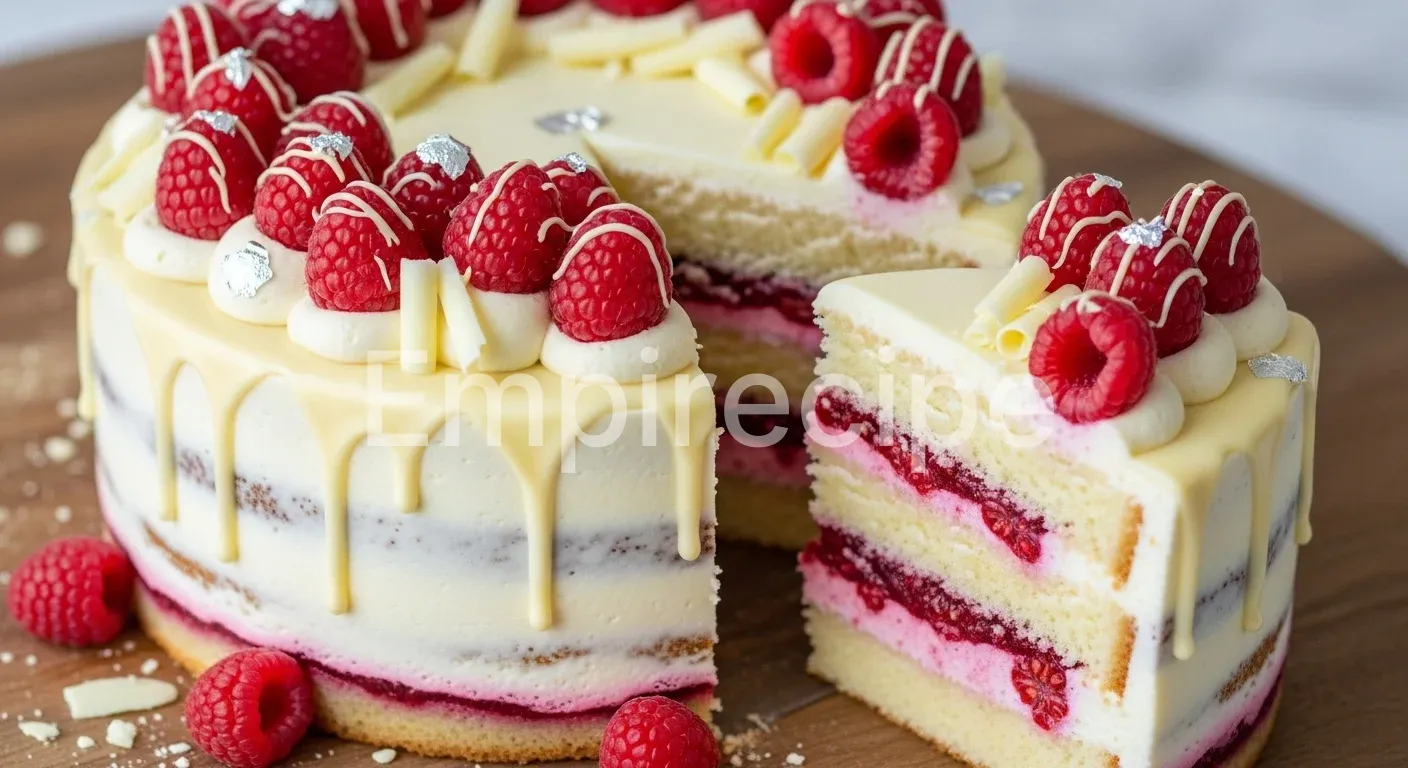 White Raspberry Love Cake