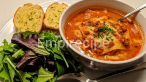 Classic One-Pot Lasagna Soup