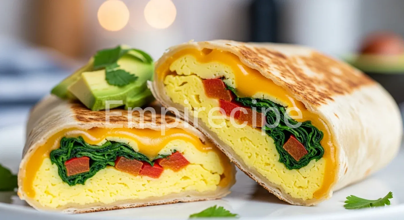 Easy Grilled Cheese Breakfast Burrito