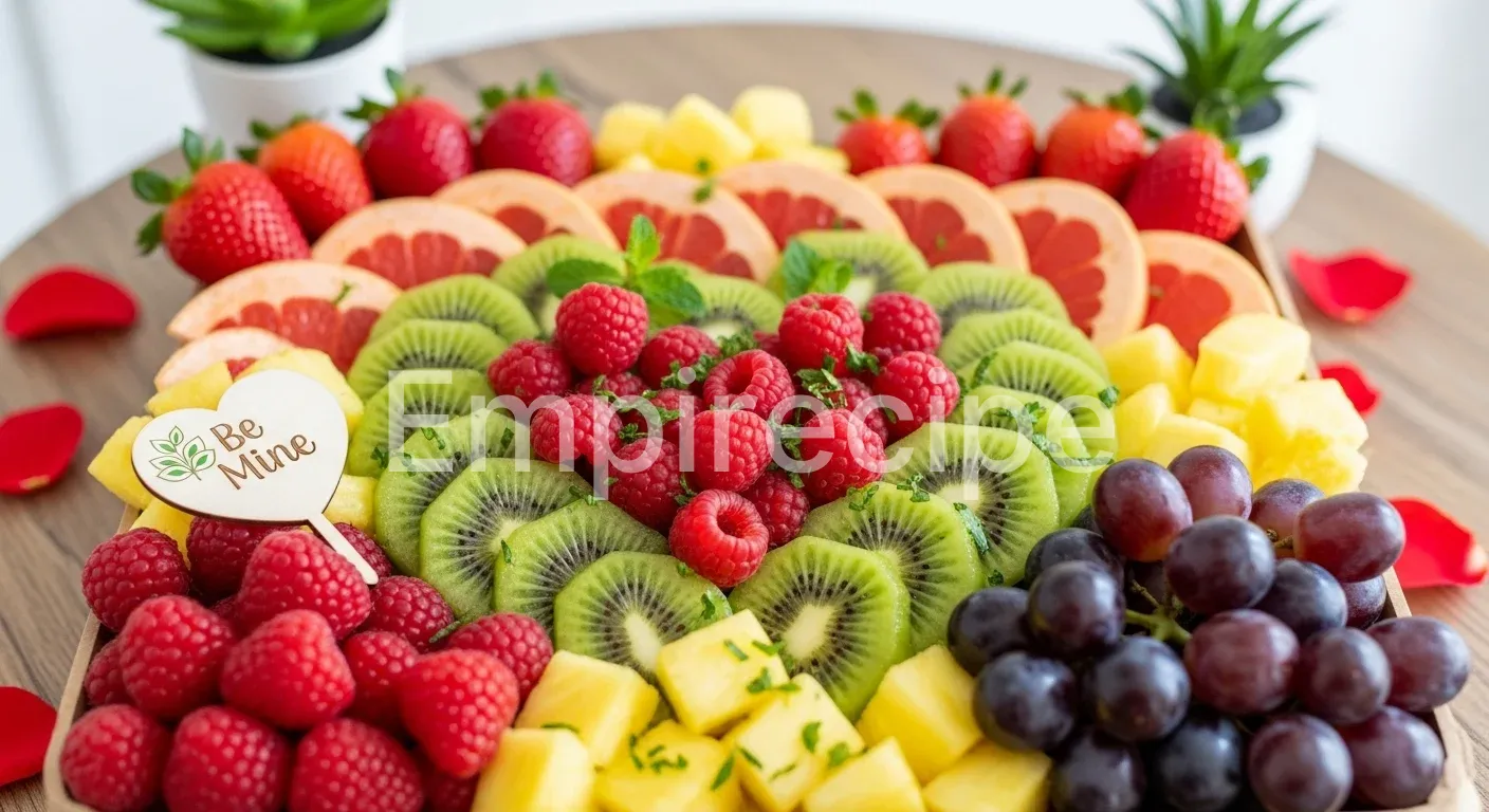 Valentine's Fruit Tray