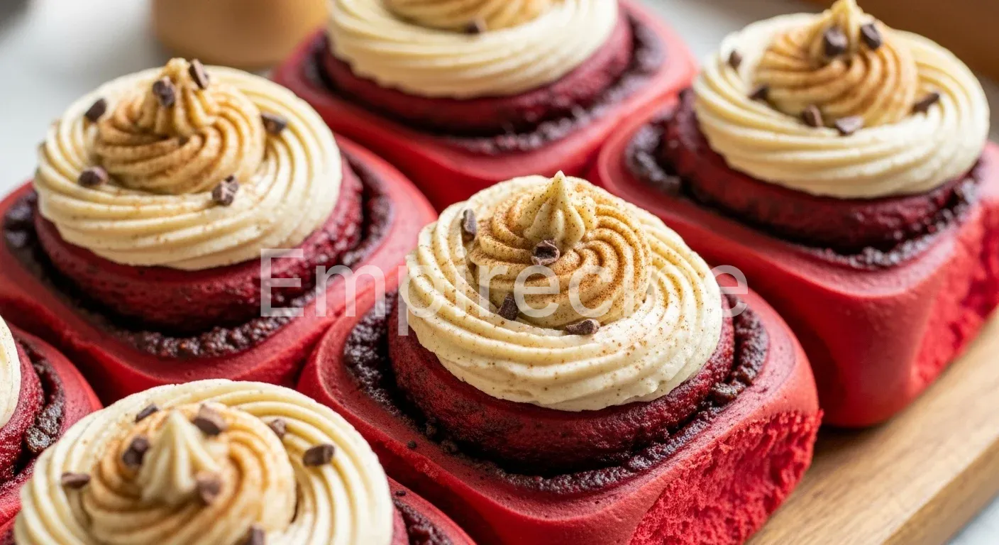 Red Velvet Cinnamon Rolls