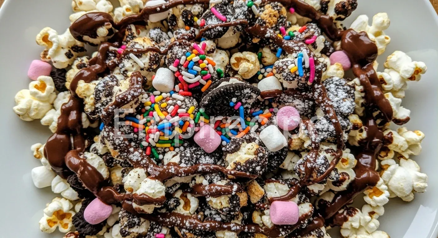 Sweet Topping Popcorn Mix