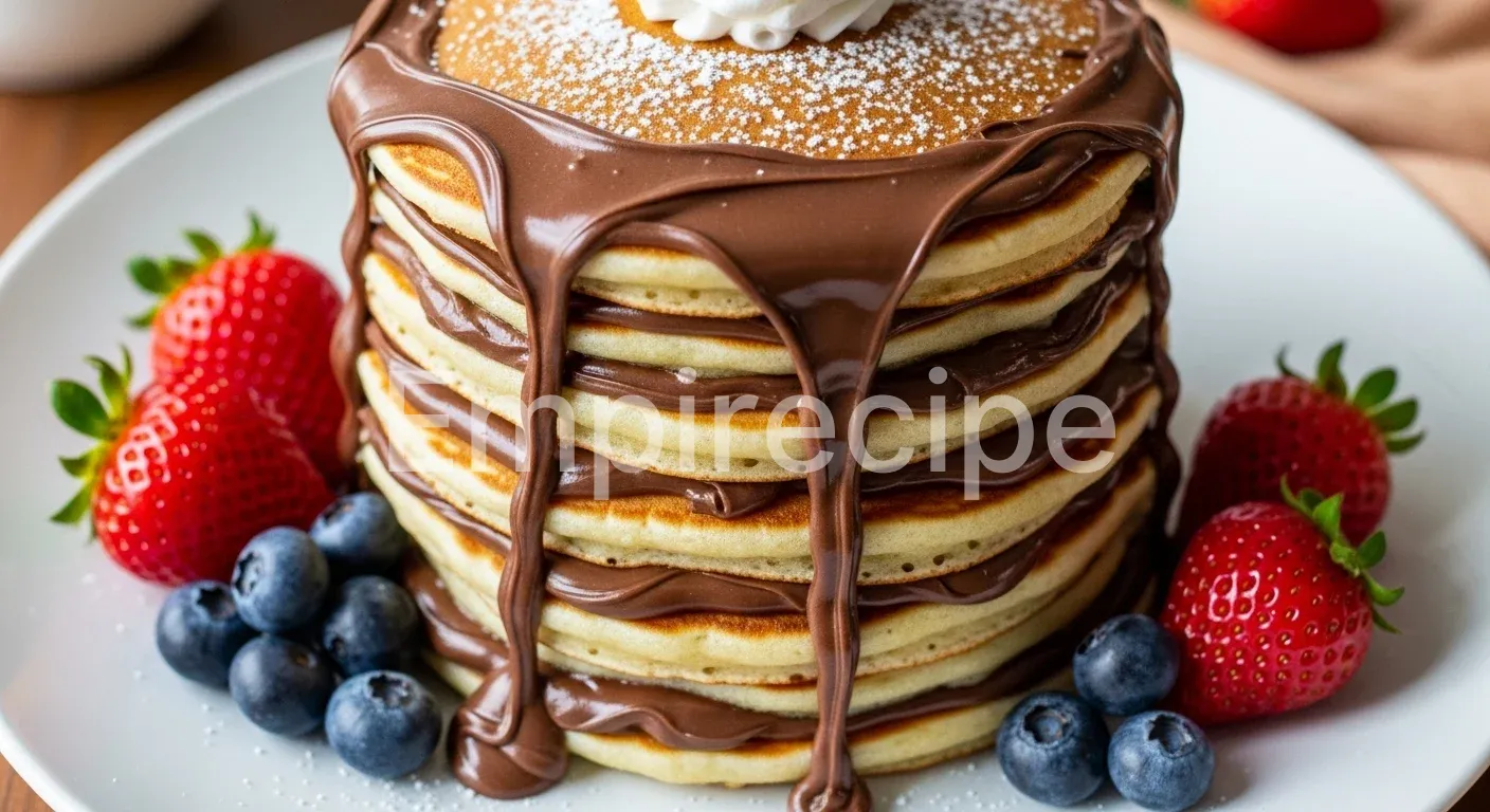 Nutella Pancake Stacks