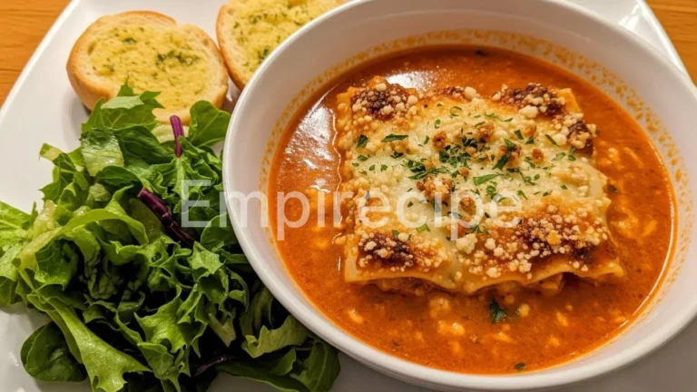 Ricotta Lasagna Soup