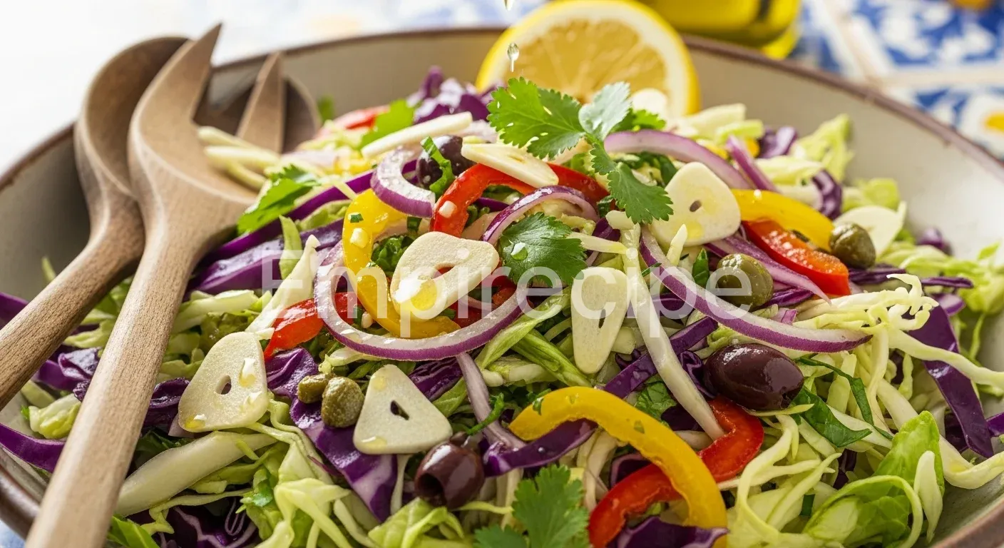 SPANISH GARLIC CABBAGE SALAD