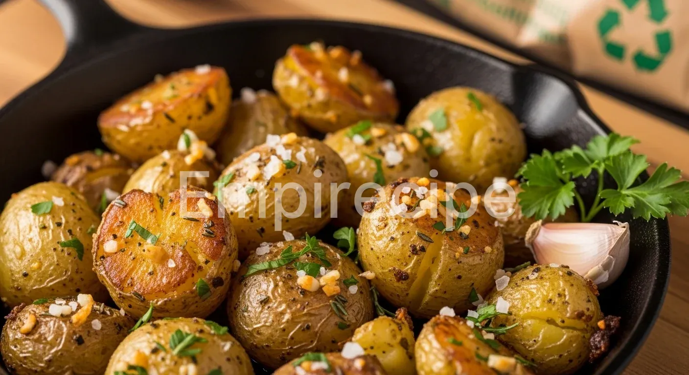 Chewy Garlic Seasoned Potatoes