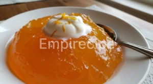 Tangy Valencia Orange Gelatin
