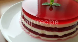 Layered Cranberry Gelatin
