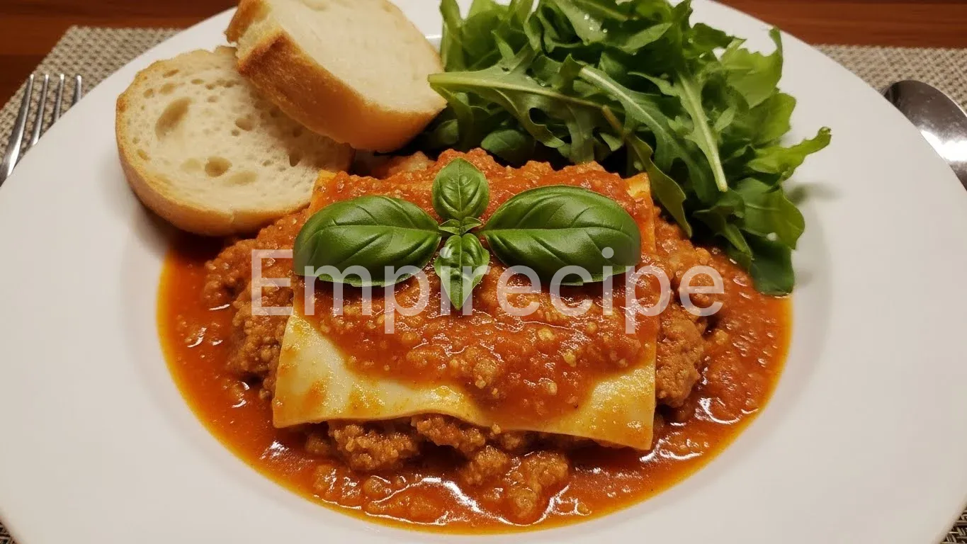 Spicy Italian Sausage Lasagna Soup