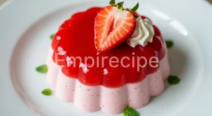 Strawberry Vanilla Gelatin