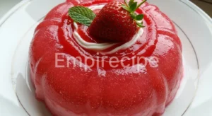 Strawberry Bavarian Gelatin