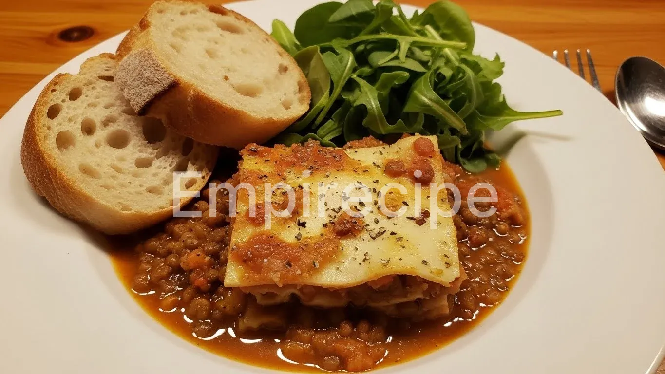 Vegan Lentil Lasagna Soup