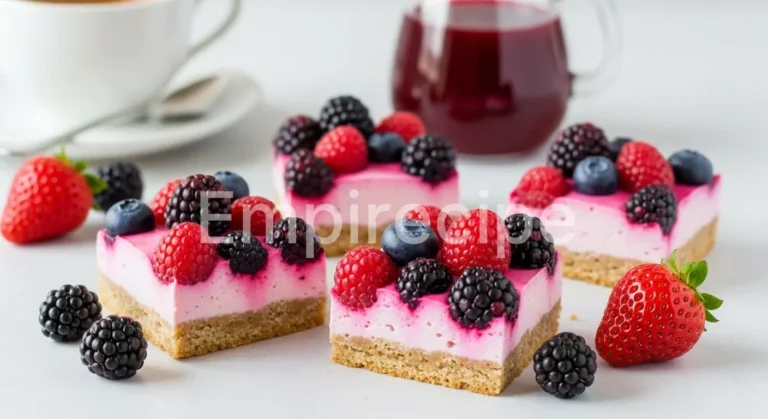 Yogurt-Berry Jelly Squares