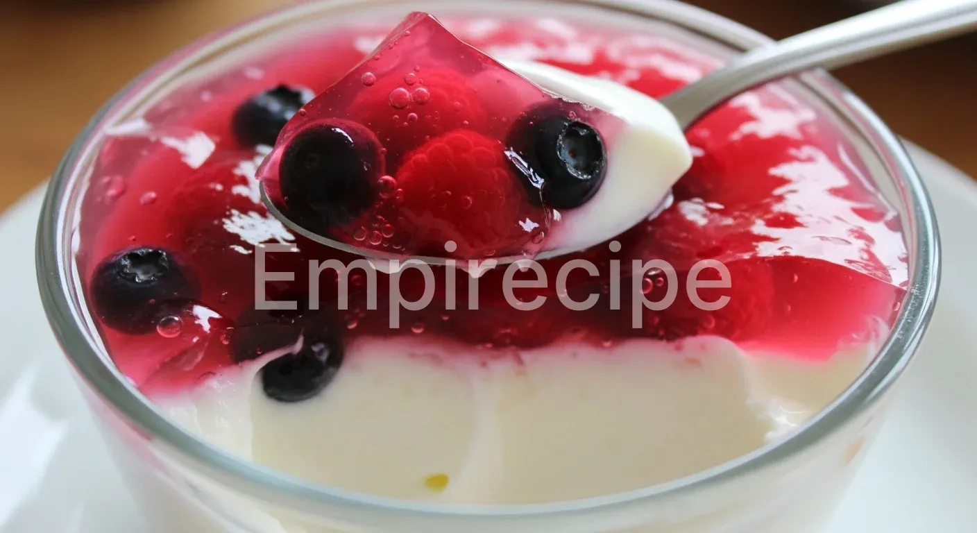 Low-Carb Yogurt Gelatin
