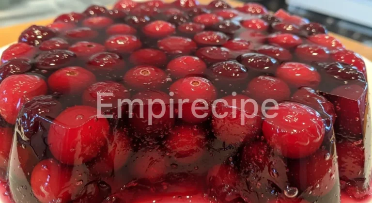 Cranberry-Port Gelatin