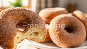 Fluffy Cinnamon Sugar Donuts