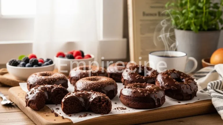 Chocolate Cake Donuts