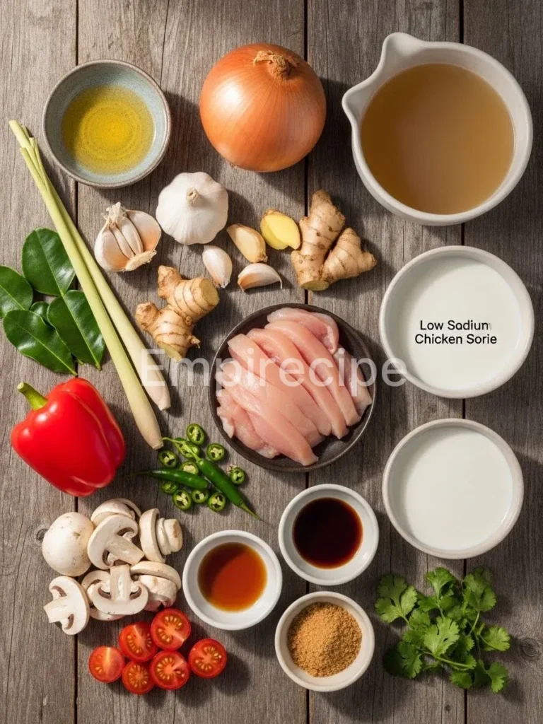 Thai Coconut Chicken Soup