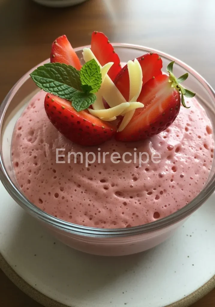 Strawberry Mousse