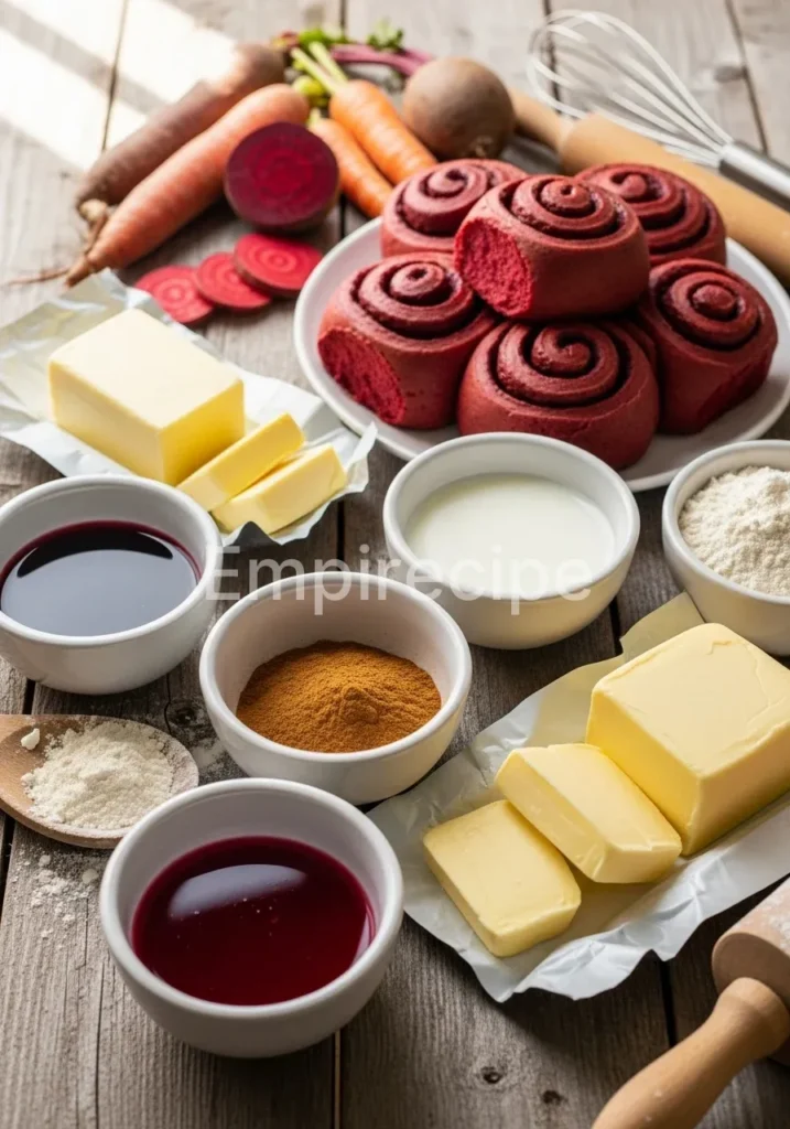 Red Velvet Cinnamon Rolls