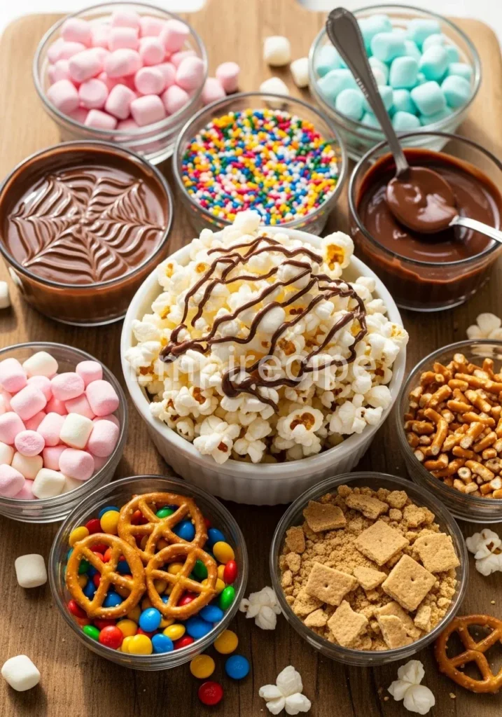 Sweet Topping Popcorn Mix