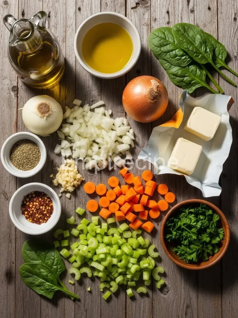 White Chicken Lasagna Soup