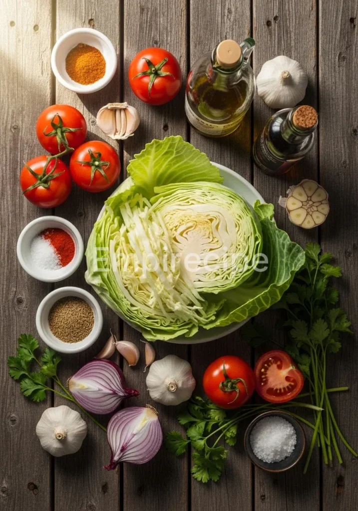 SPANISH GARLIC CABBAGE SALAD