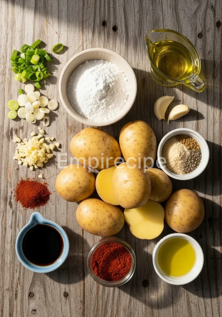 Chewy Garlic Seasoned Potatoes