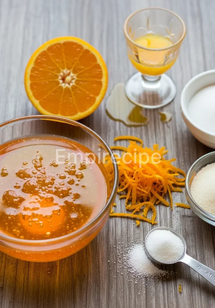 Tangy Valencia Orange Gelatin