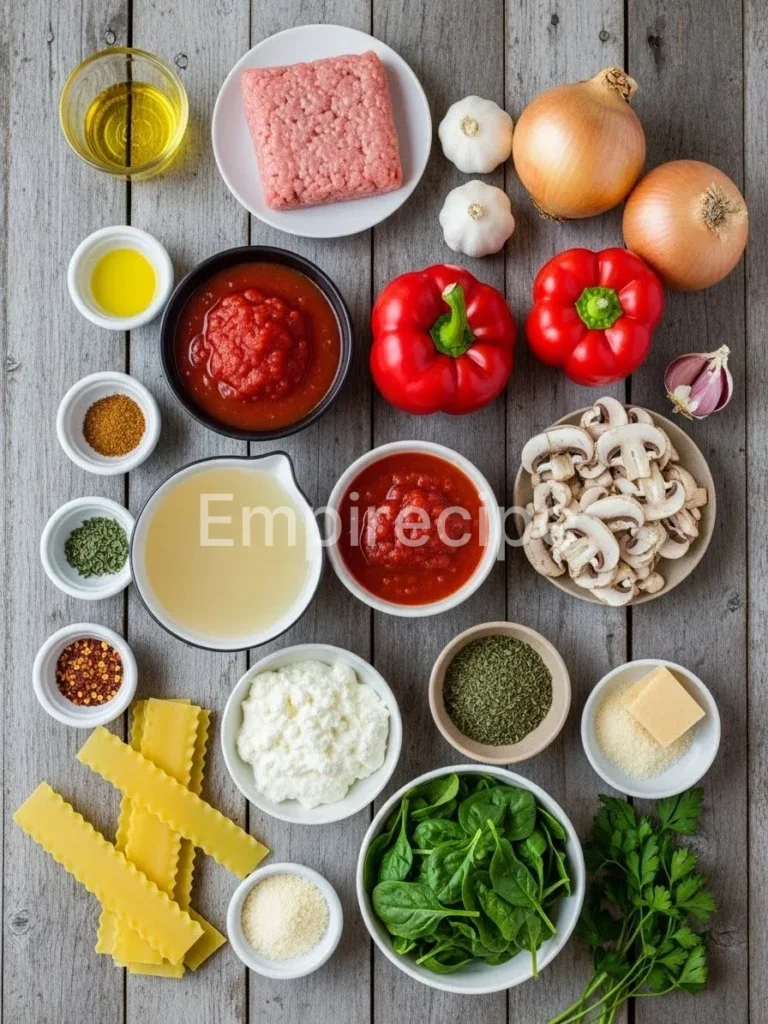 Slow Cooker Turkey Lasagna Soup