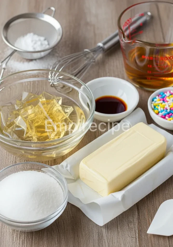 Gelatin Marshmallow Spirals