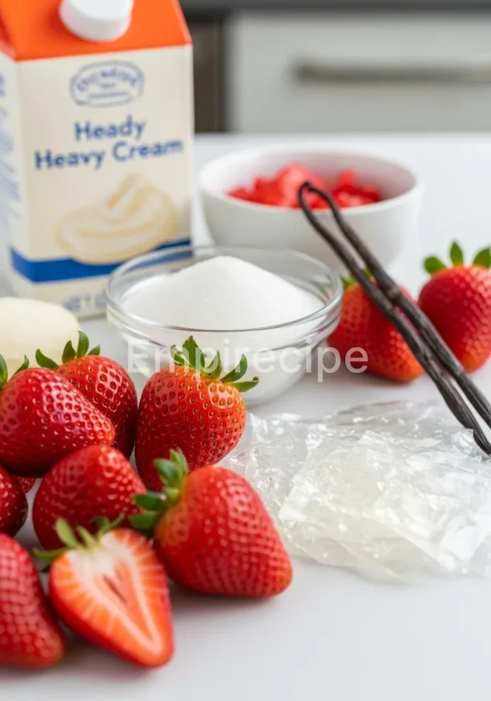 Strawberry Bavarian Gelatin